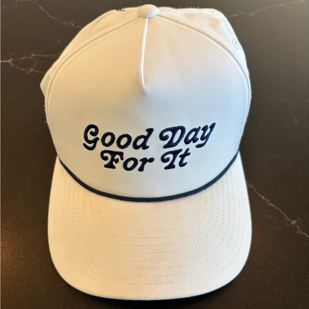 Mizzen + Main "Good Day For It" Snapback Hat